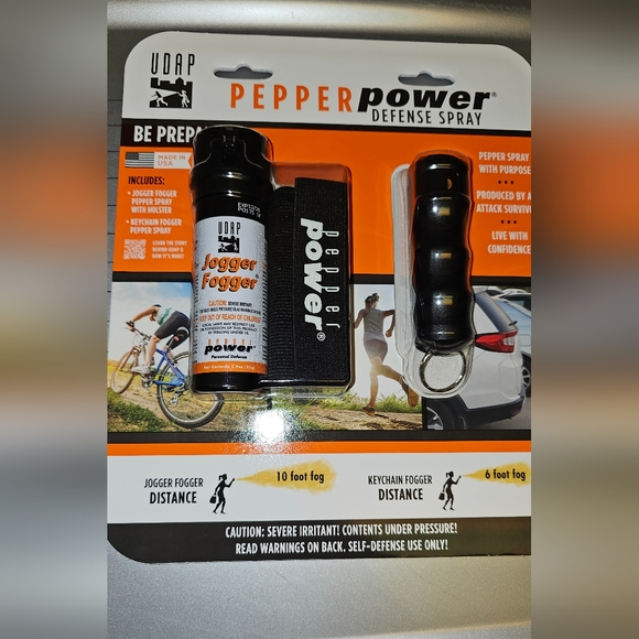 UDAP Accessories Udappepper Power Defense Spray Jogger Fogger
